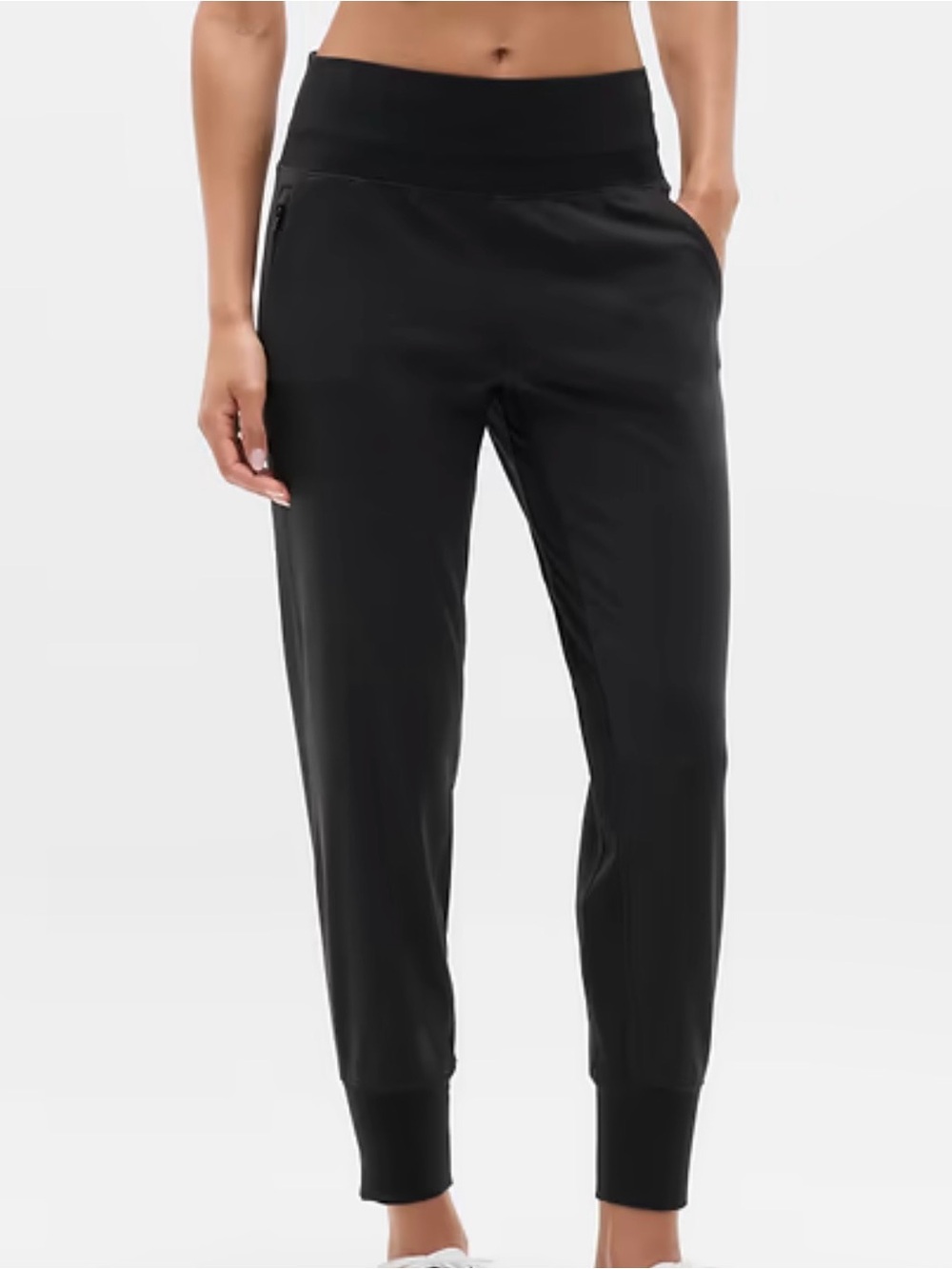 Athleta Venice High Rise Jogger – Black Size Small